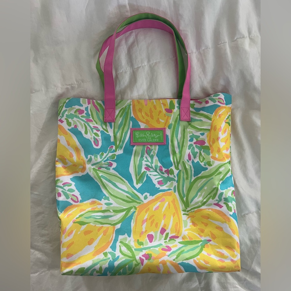 Lilly Pulitzer x Estée Lauder Tote Bag – Limited Edition
